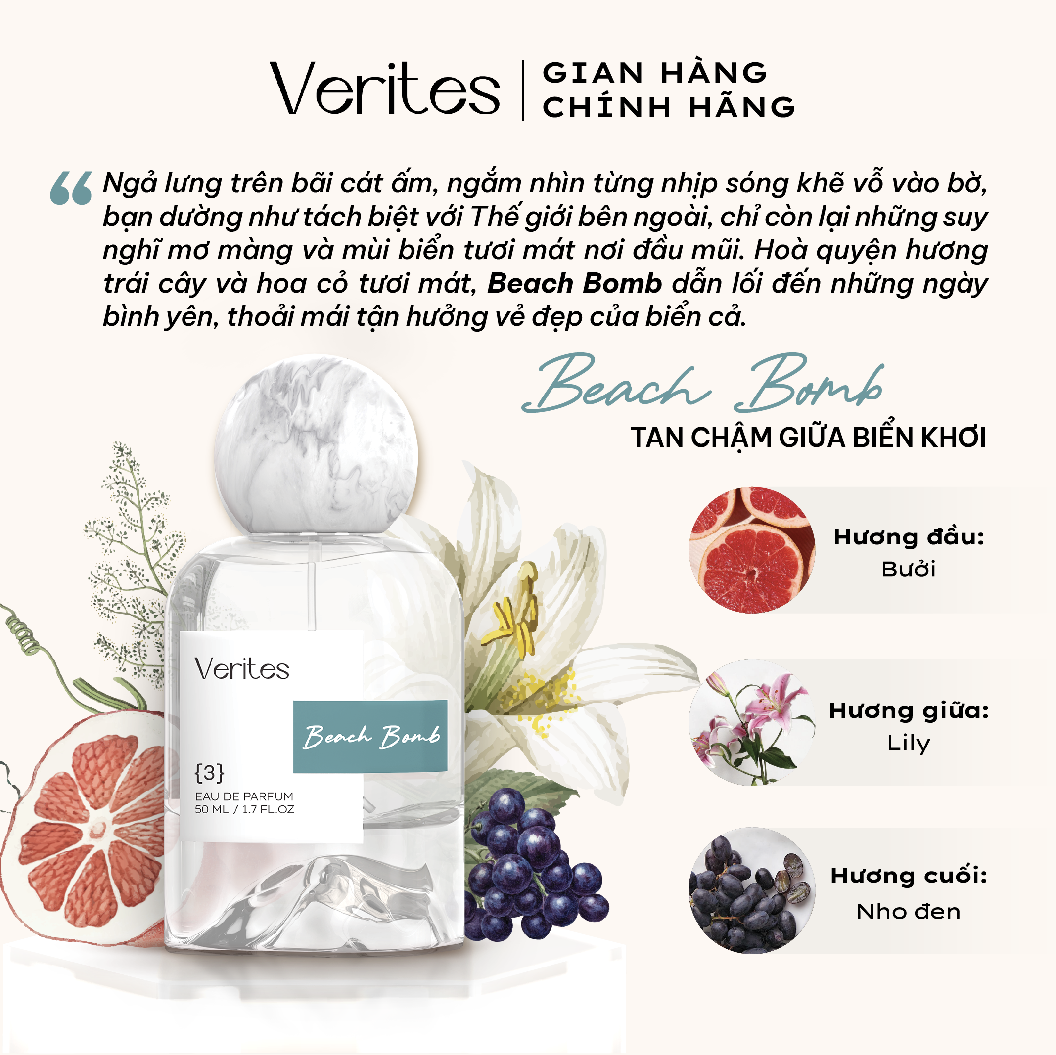 Nước hoa Verites Beachbomb