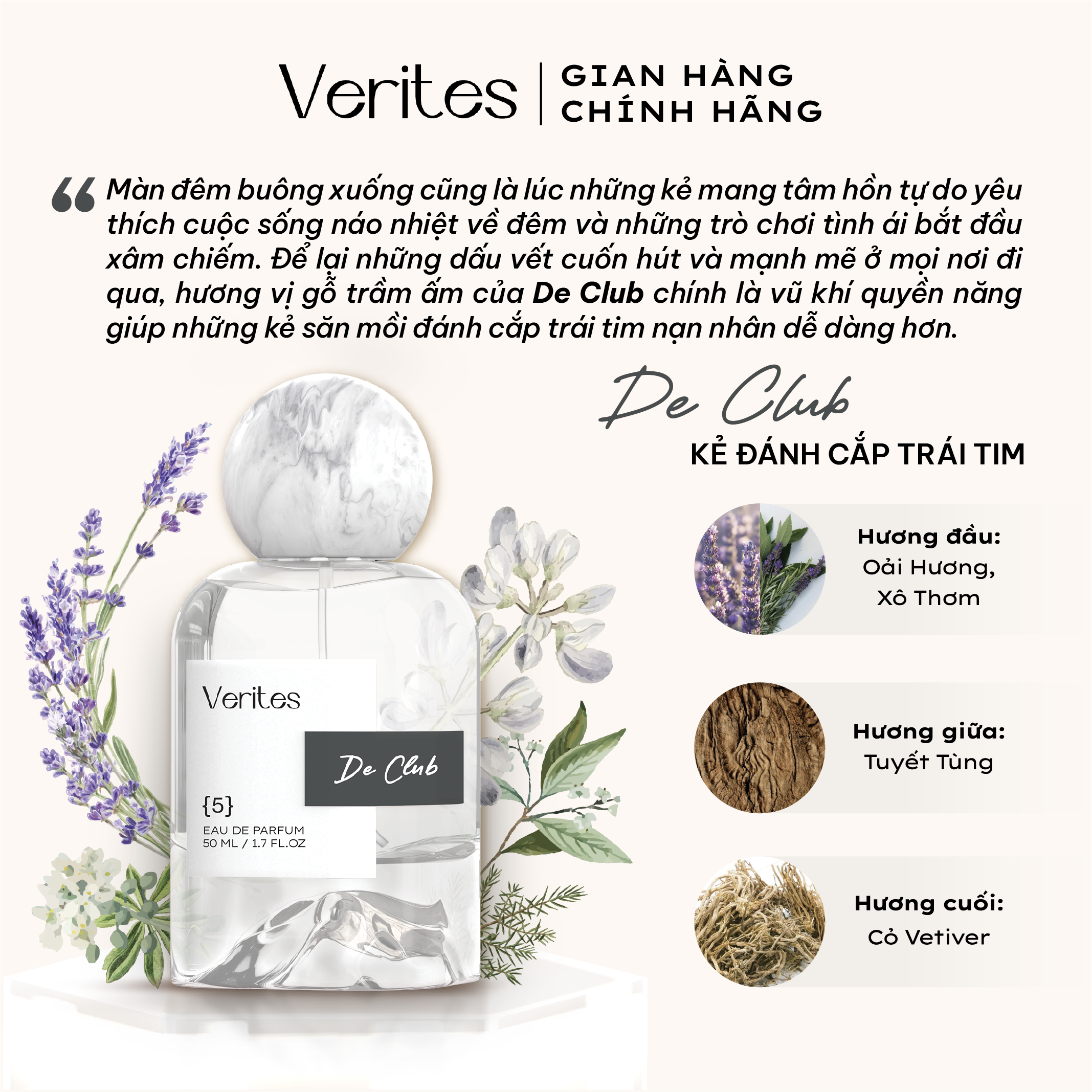 Nước hoa Verites De Club