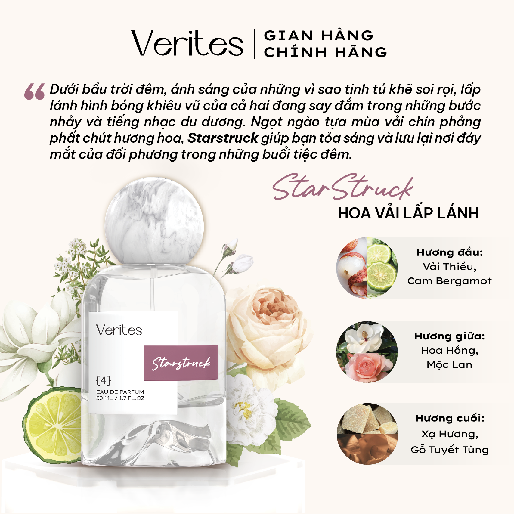 Nước hoa Verites Starstruck