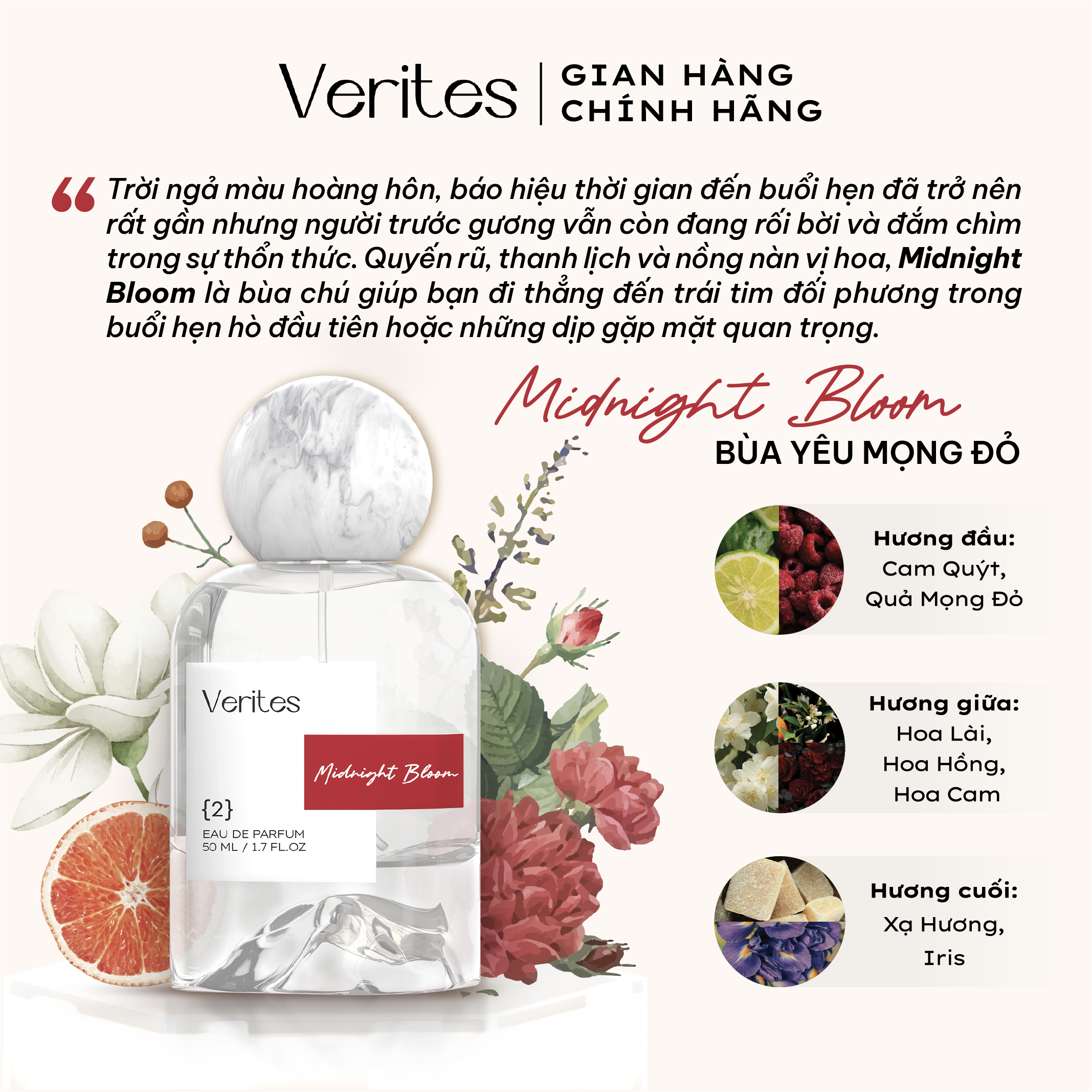 Nước hoa Verites Midnight Bloom