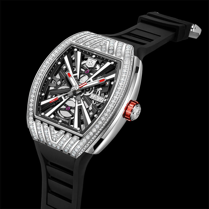 Mô tả Đồng hồ nam chính hãng IW Carnival Sport IW765G-2,kính sapphire,chống xước,chống nước 50m,Bh 24 tháng,máy cơ (automatic) - 4
