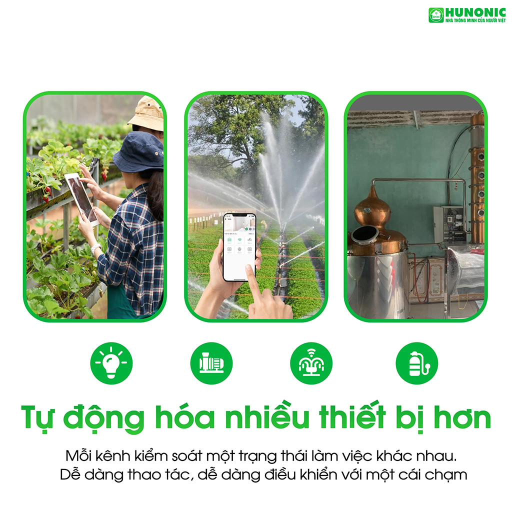 Công Tắc Wifi Lahu Hunonic