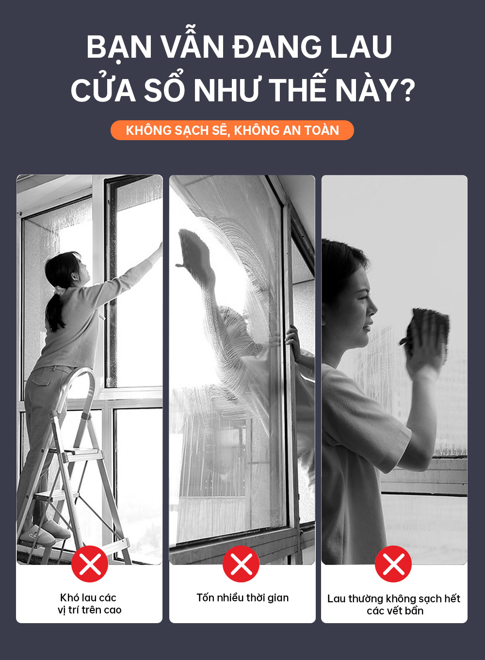 Cây gạt chùi kính Parroti Shiny SN01 2 đầu