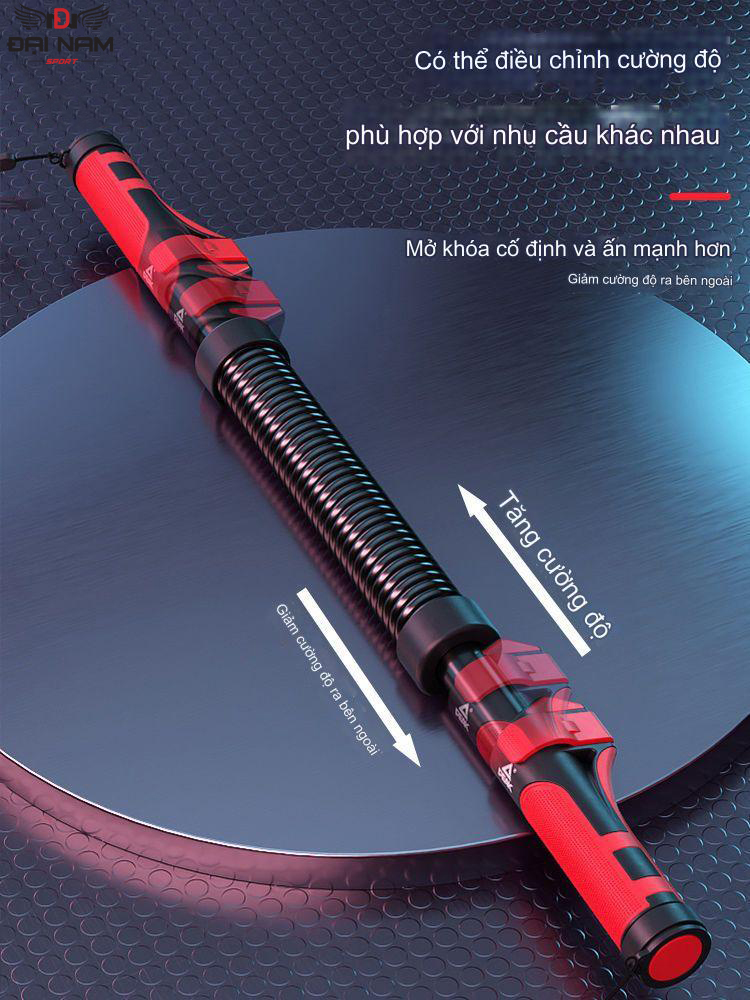Mô tả Gậy Bẻ Lò Xo Điều Chỉnh Lực 3 Mức Cao Cấp Thế Hệ Mới Chính Hãng Đại Nam Sport - 1