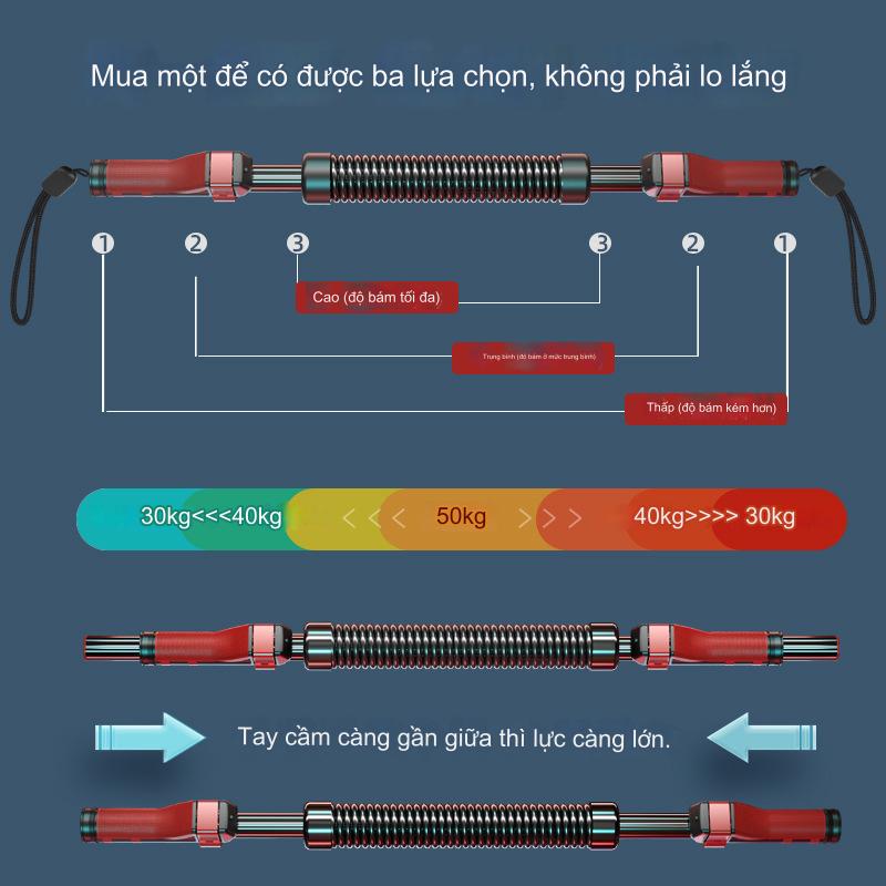Mô tả Gậy Bẻ Lò Xo Điều Chỉnh Lực 3 Mức Cao Cấp Thế Hệ Mới Chính Hãng Đại Nam Sport - 4