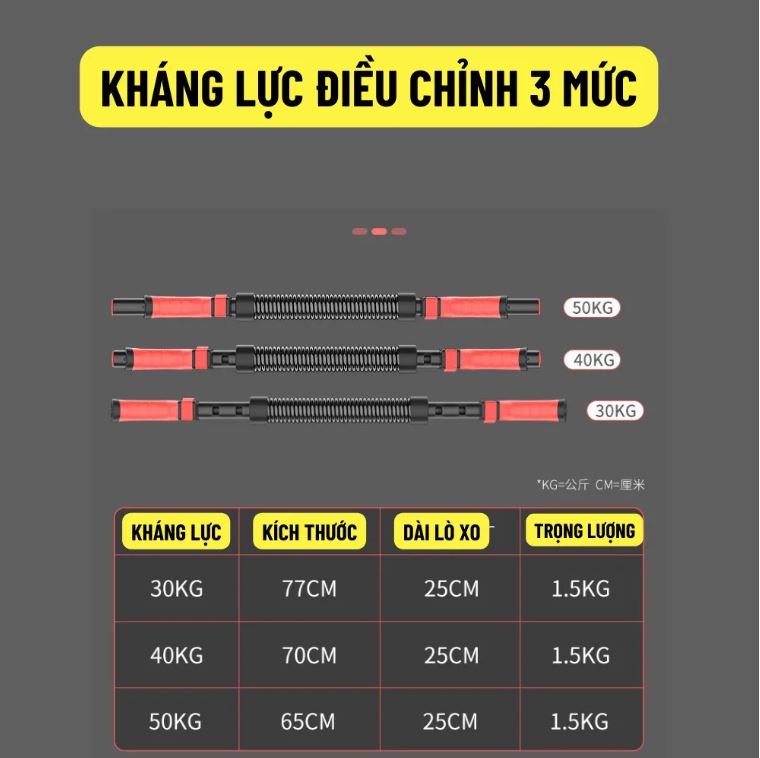 Mô tả Gậy Bẻ Lò Xo Điều Chỉnh Lực 3 Mức Cao Cấp Thế Hệ Mới Chính Hãng Đại Nam Sport - 7