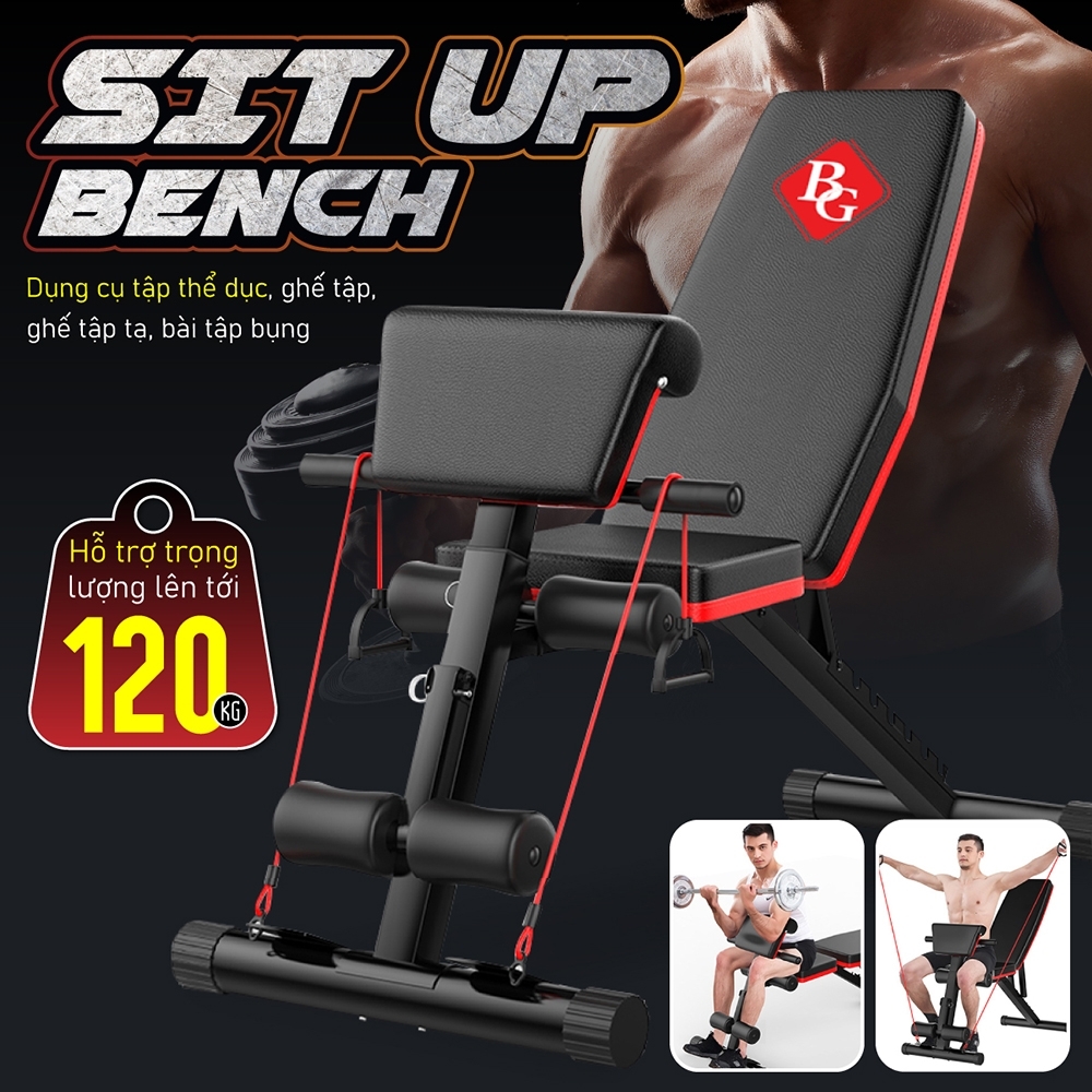 Mô tả BG Ghế tập bụng, tập tạ cao cấp Thái Lan Cao Câp - 2