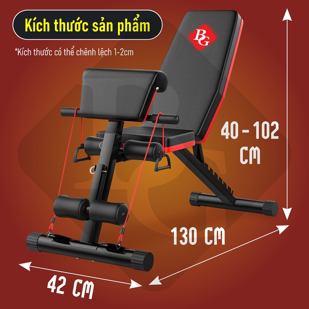 Mô tả BG Ghế tập bụng, tập tạ cao cấp Thái Lan Cao Câp - 4