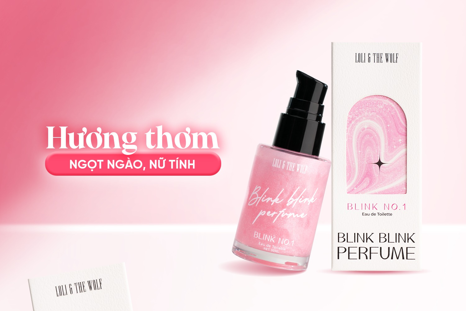 Mô tả Gel Nhũ Kim Tuyến Loli & The Wolf On Lấp Lánh Hương Nước Hoa - Blink Blink Perfume Hương Thơm Ngọt Ngào Lôi Cuốn 30ml - 1