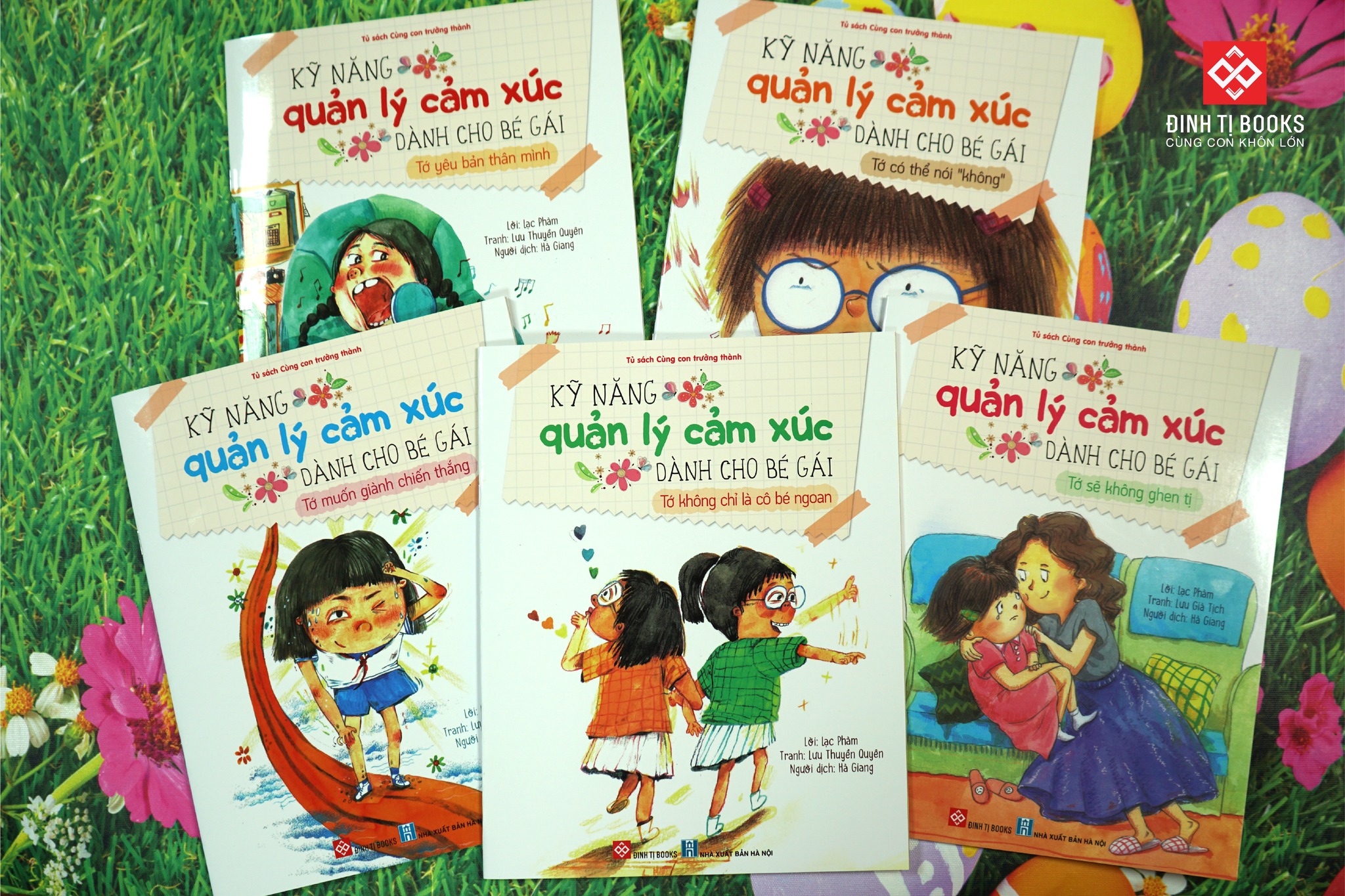 Mô tả Sách - Kỹ năng quản lý cảm xúc dành cho bé gái - Đinh Tị Books - 1