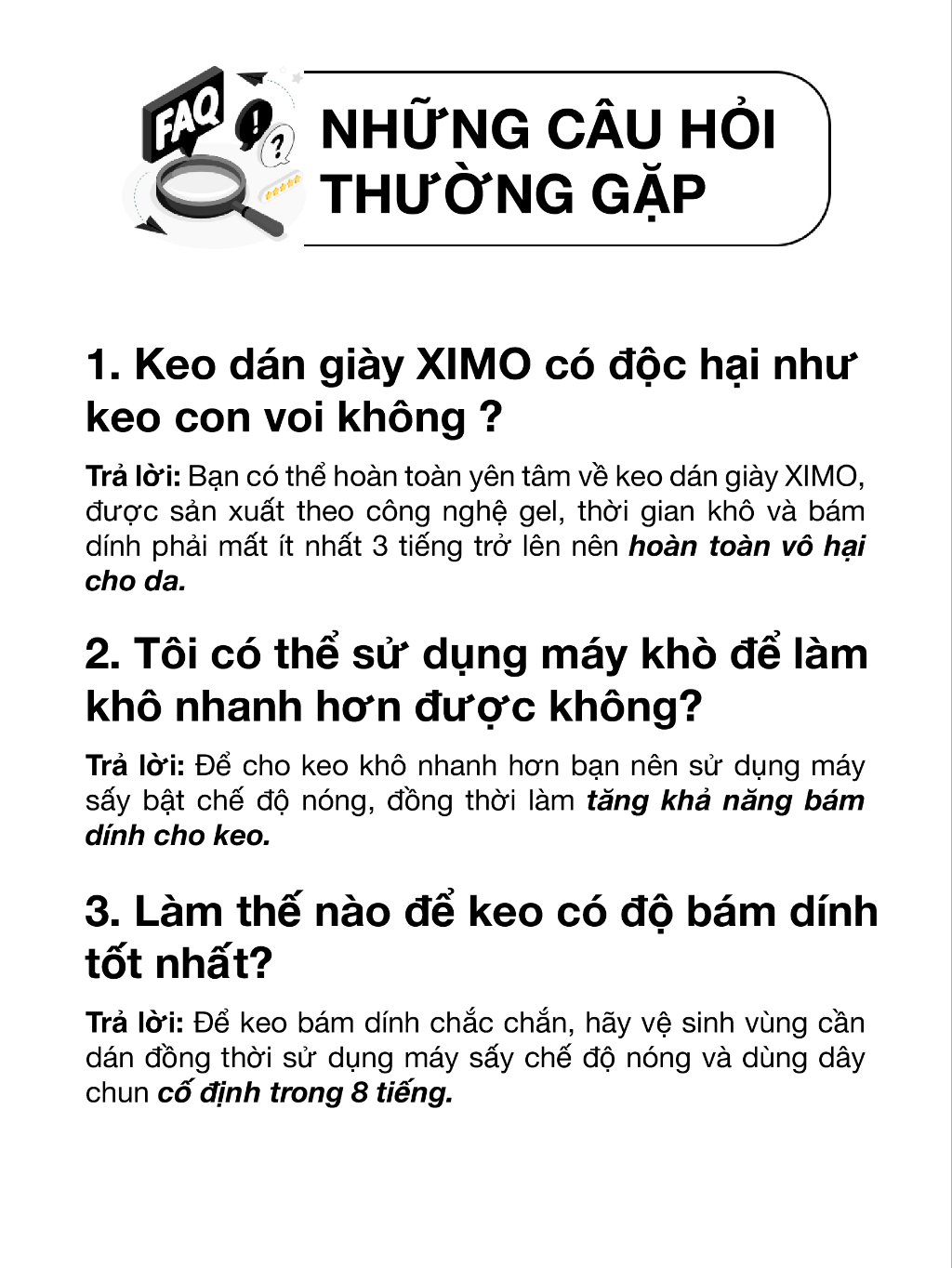 Mô tả Keo dán giày Ximo Erosska siêu dính dùng nhiệt trong suốt không tổn thương da _KDG01 - 3