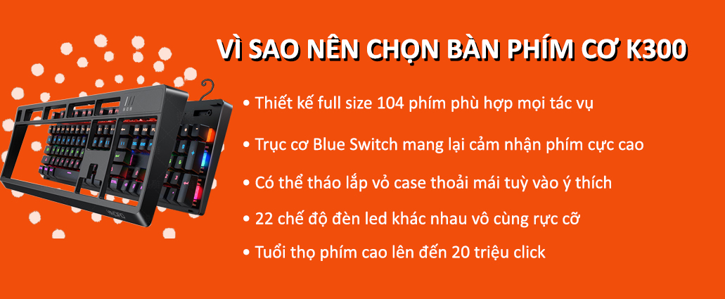 Bàn phím cơ gaming Sidotech Yindiao K300