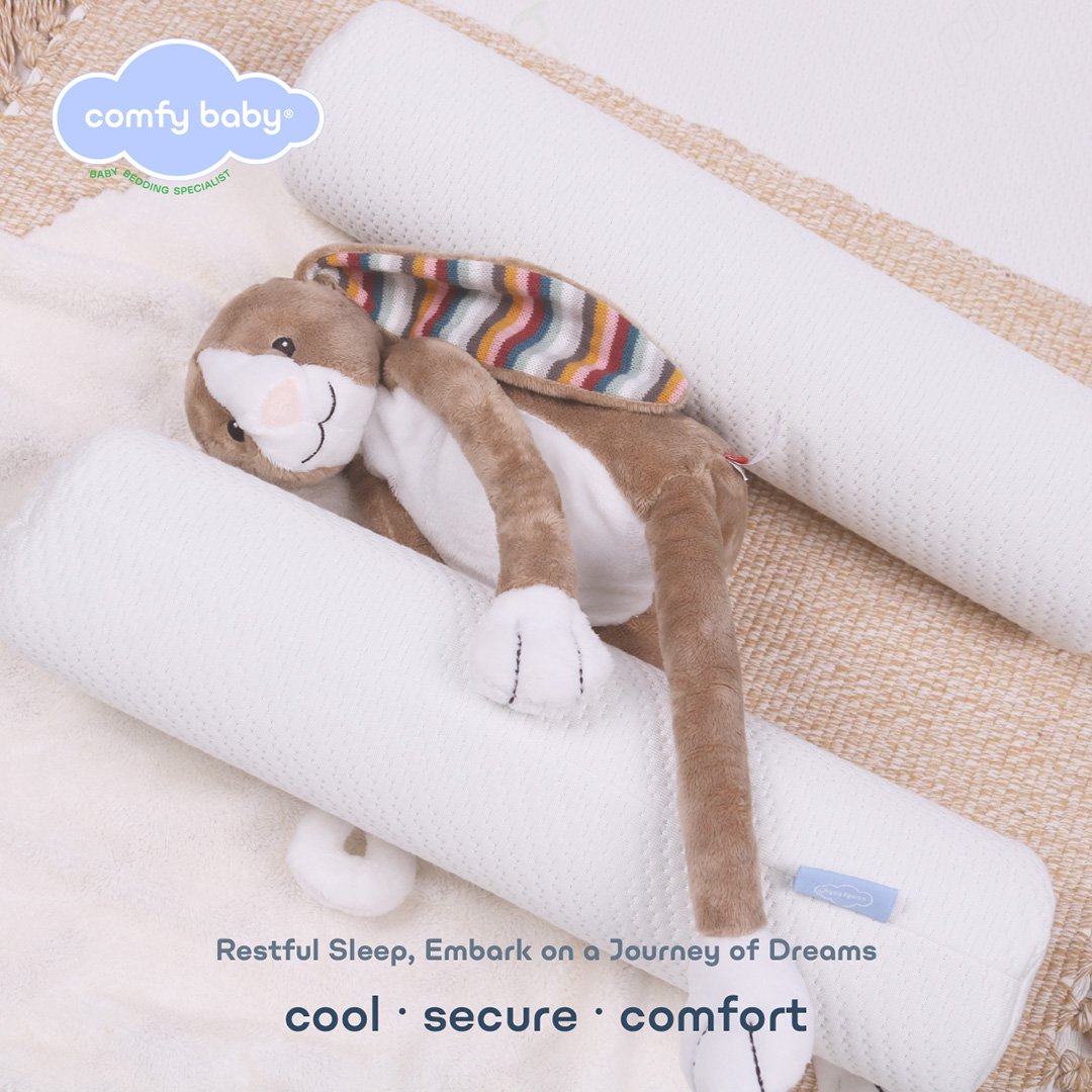 Mô tả Gối Memory Foam - Comfybaby cho bé organic tự nhiên mềm mại, thoáng mát, sử dụng từ 0 tháng tuổi - 4