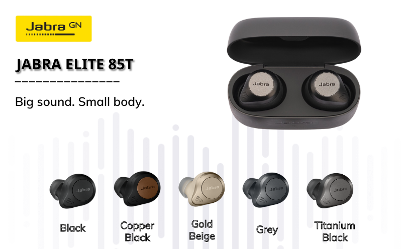 Mô tả Tai Nghe Bluetooth True Wireless JABRA ELITE 85T - Hàng Chính Hãng - 1
