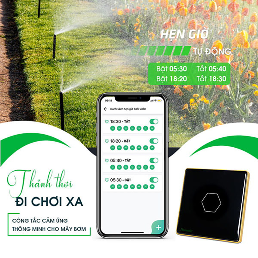 Công Tắc Thông Minh Wifi Hunonic HNSV - Ảnh 6
