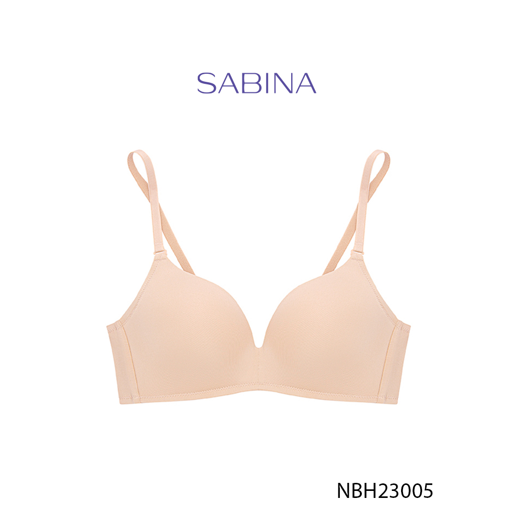 Mô tả Áo Lót Không Gọng Mút Dày Vừa Màu Trơn Soft Doomm By Sabina NBH23005 (TƯƠNG TỰ SBXH6002) - 2