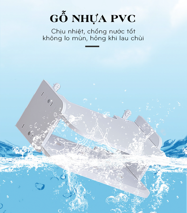 Mô tả Kệ wifi treo tường 2 tầng IGA không cần khoan để đầu thu kỹ thuật số, remote điện thoại - IG407 / IG411 - 3