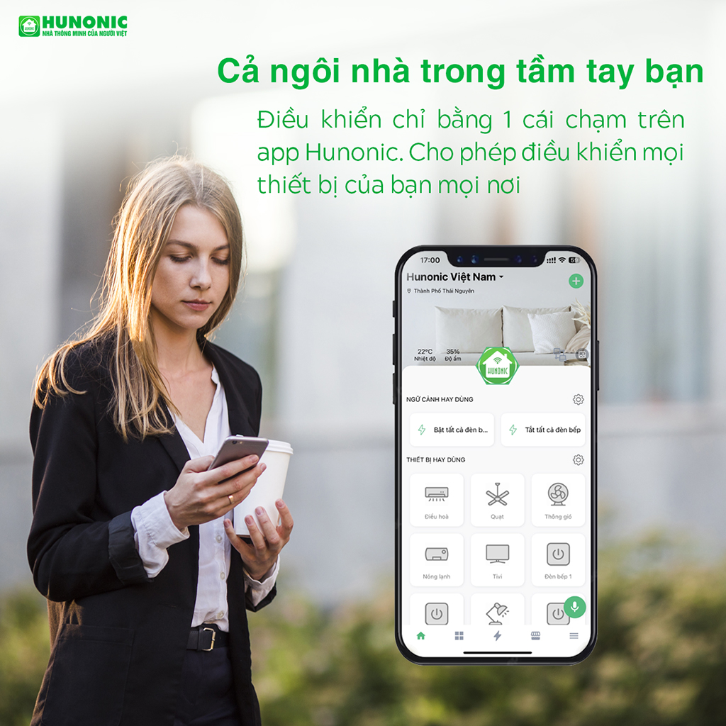 Công Tắc Thông Minh Wifi Hunonic HNSV - Ảnh 10