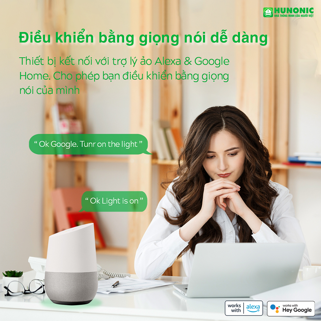 Công Tắc Thông Minh Wifi Hunonic HNSV - Ảnh 12