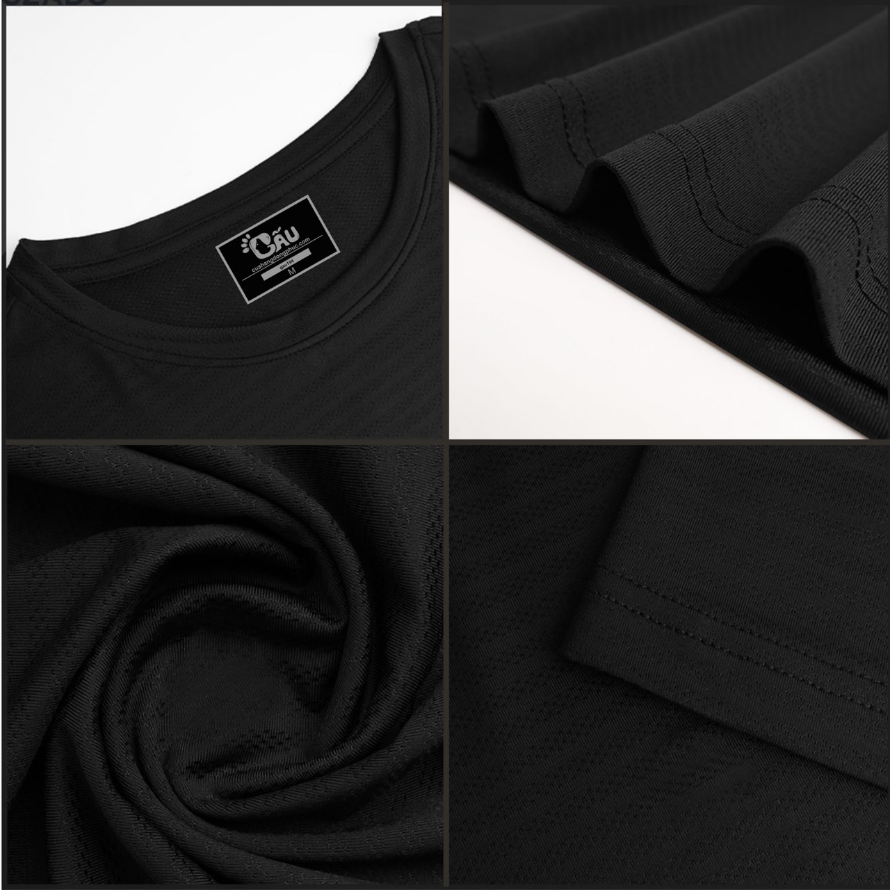 Mô tả Áo thun ba lỗ nam Gấu 194 vải thun mè co dãn 4 chiều, áo thể thao - gym - bóng đá, from slim fit - MÈ NGANG MŨI TÊN - 4