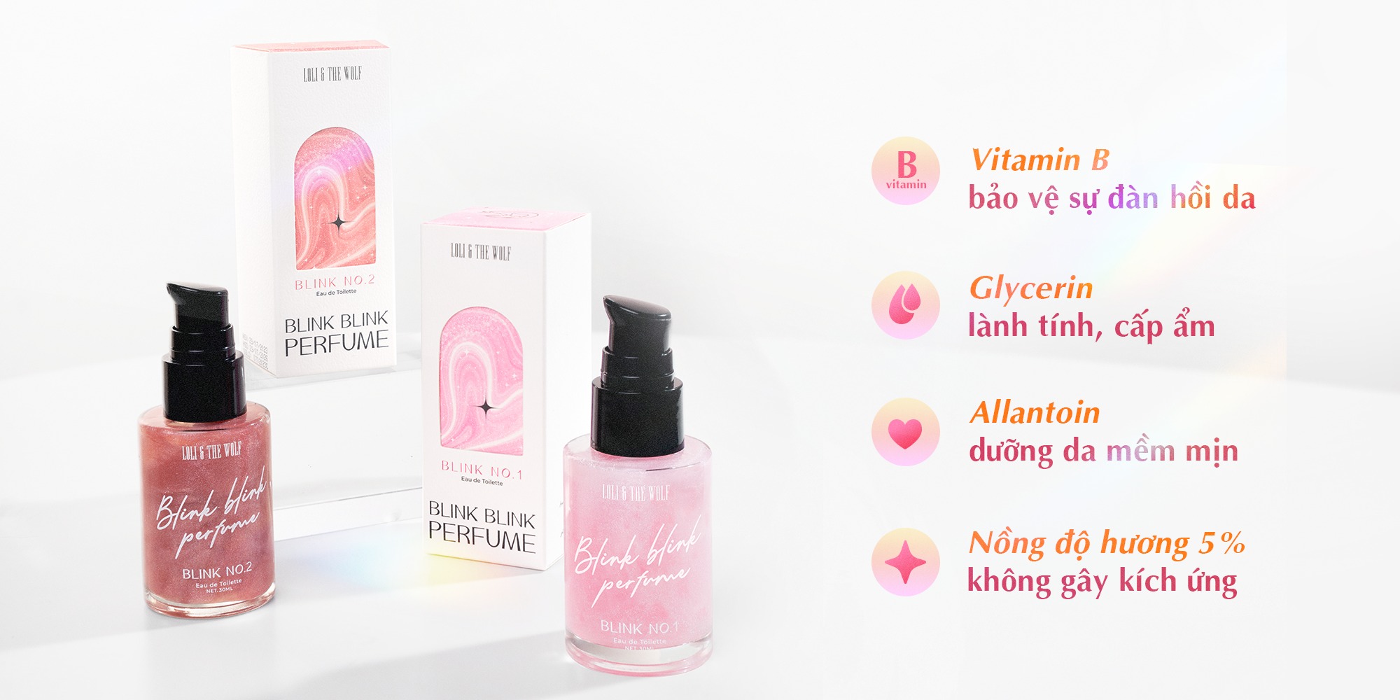 Mô tả Gel Nhũ Kim Tuyến Loli & The Wolf On Lấp Lánh Hương Nước Hoa - Blink Blink Perfume Hương Thơm Ngọt Ngào Lôi Cuốn 30ml - 4