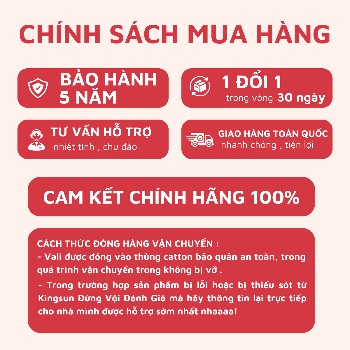 Mô tả Vali kéo du lịch Kingsun size 28inch KS218/KS219 Bảo hành 5 năm - 1