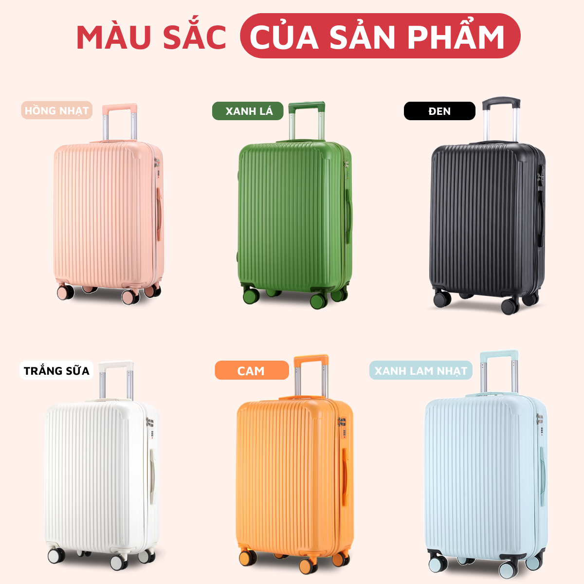 Mô tả Vali kéo du lịch Kingsun KS155/T01 bảo hành 5 năm Size 28inch - 5