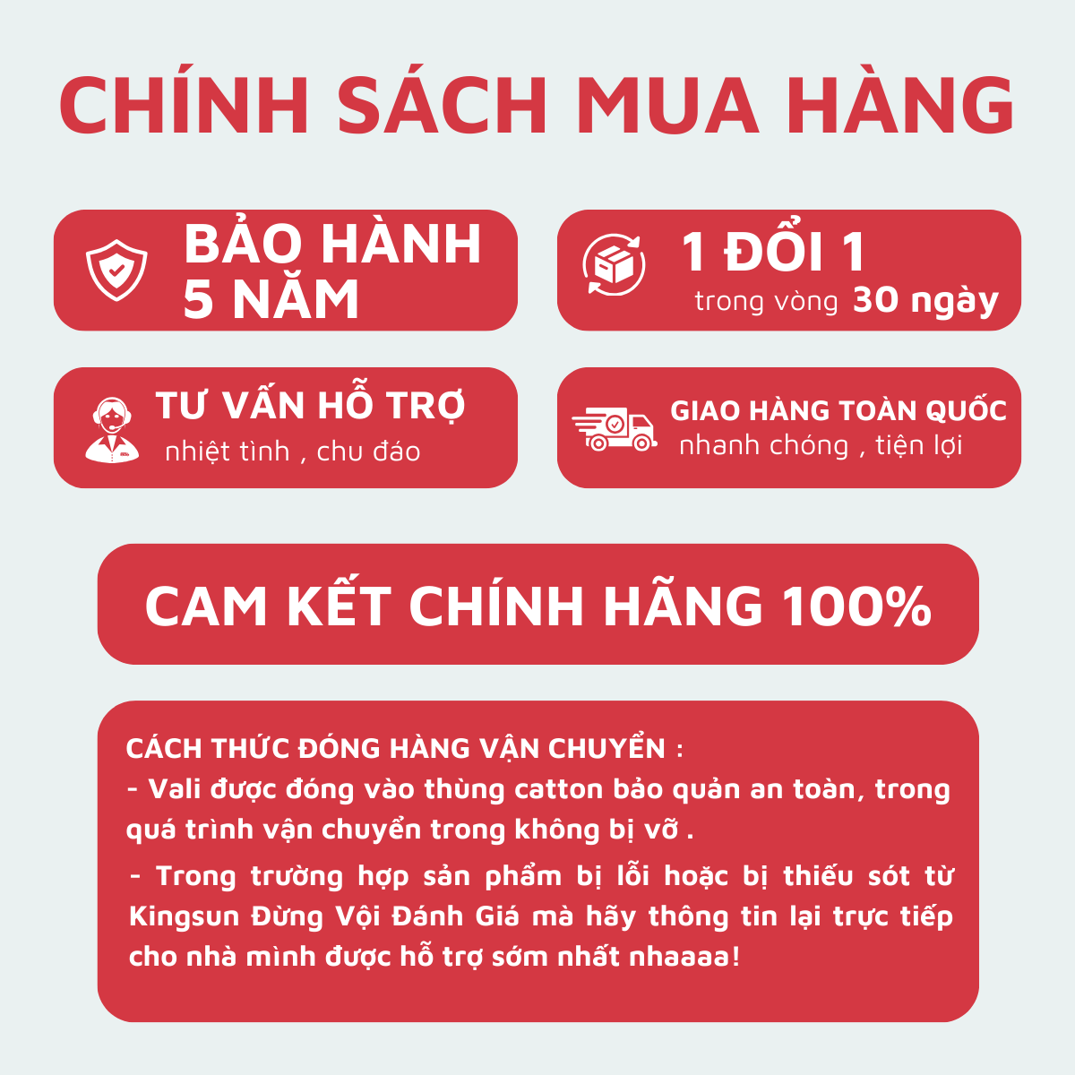 Mô tả Vali kéo du lịch Size 24 Kingsun KS 219, bảo hành 5 năm - 3