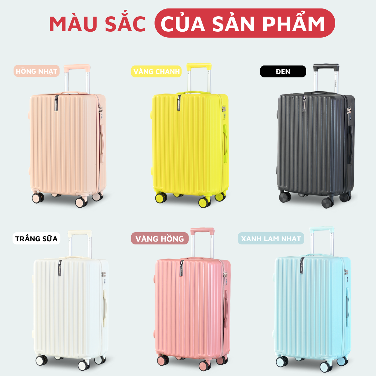 Mô tả Vali kéo du lịch Size 24 Kingsun KS 219, bảo hành 5 năm - 4