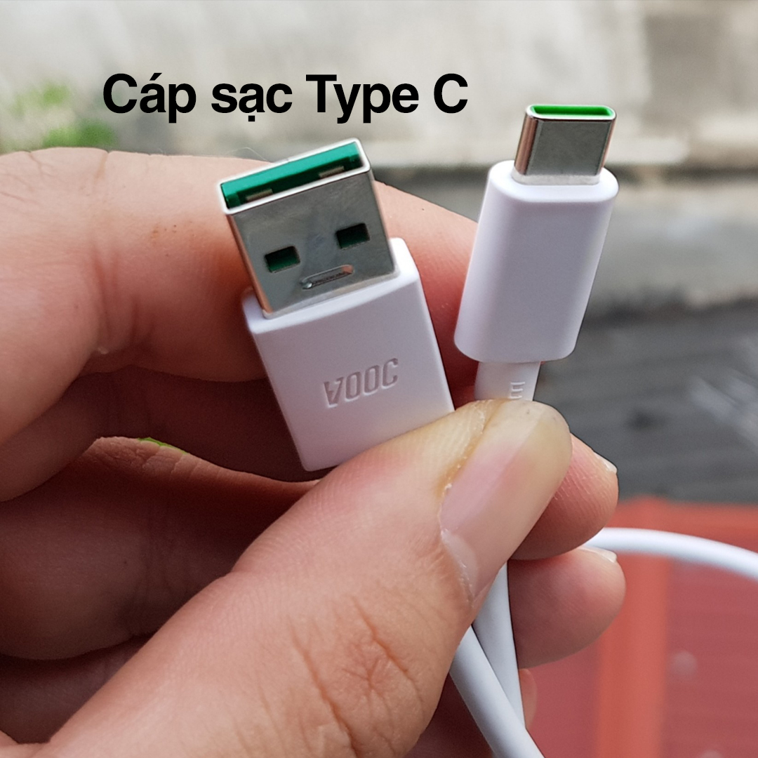 Mô tả Bộ sạc nhanh Oppo VOOC Sạc siêu nhanh củ sạc oppo và dây sạc oppo Type C và Micro DYDX bảo hành 6 tháng - 3