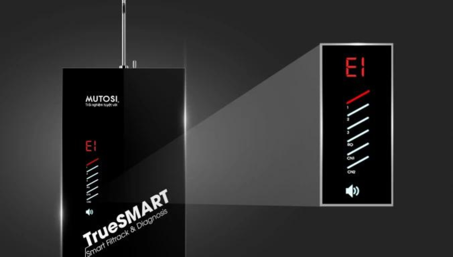Máy lọc nước cảnh báo thông minh bằng giọng nói TrueSMART MP-TS100 ...