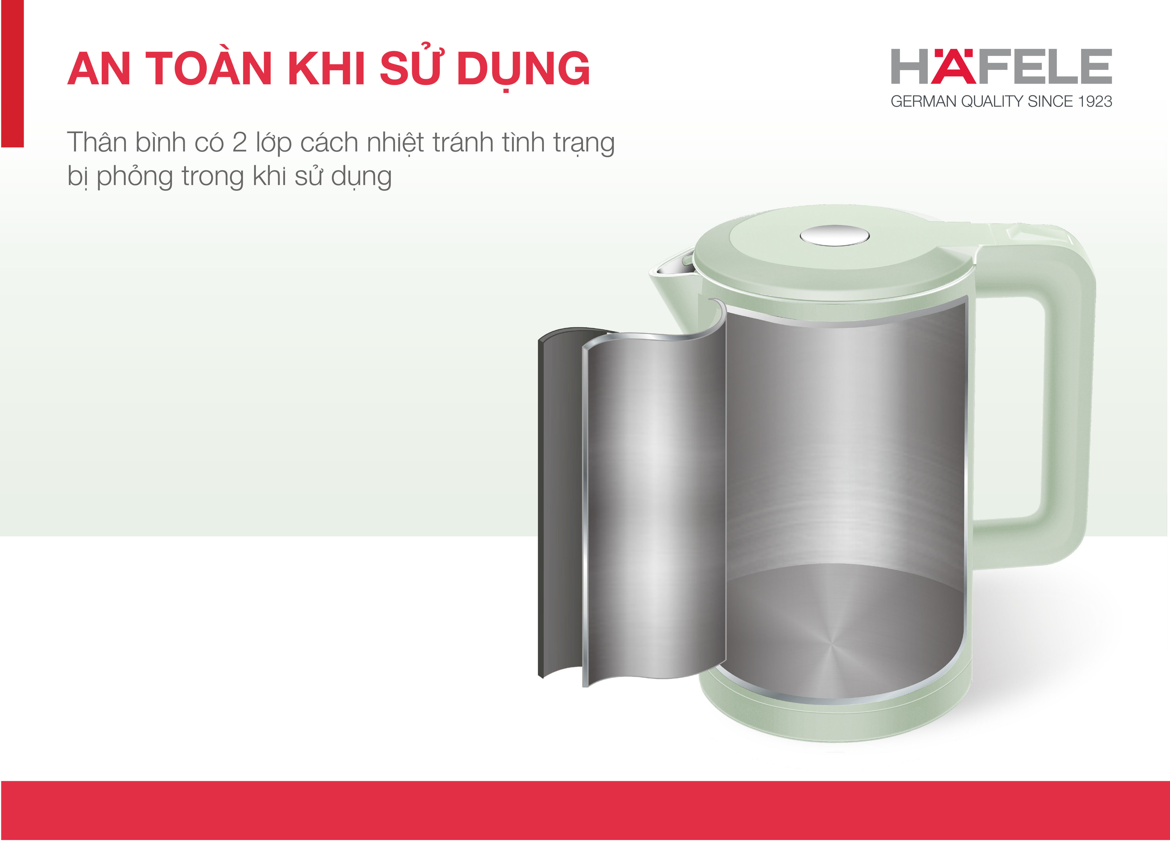Mô tả Ấm đun siêu tốc hiển thị nhiệt độ Hafele HS-K1706DG 535.43.549 - 3