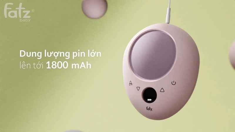 Mô tả Máy hút sữa điện đôi rảnh tay Twinfree 2 FATZBABY FB1311SD 3 chế độ mát xa/kích thích/hút sữa 9 cấp tích kèm pin sạc - 8