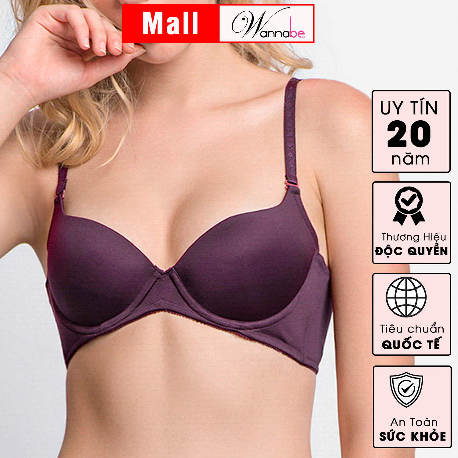 Chi tiết gọng áo ngực WANNABE AN310