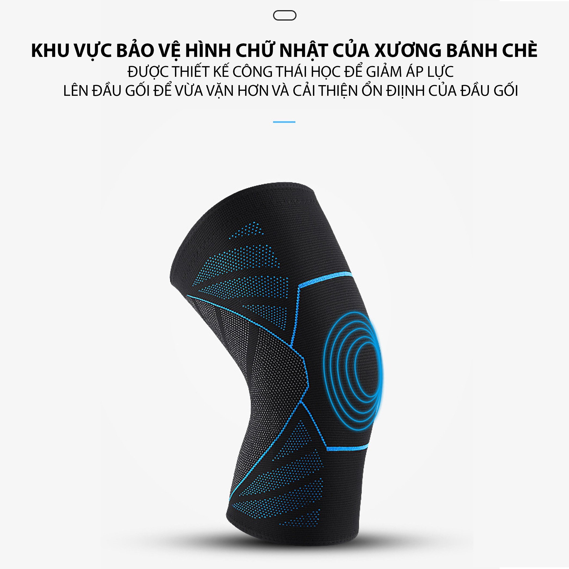 Mô tả Băng gối bóng đá, bóng chuyền vải dệt kim 3D thoáng khí Aolikes 7718 (1 chiếc) - 6