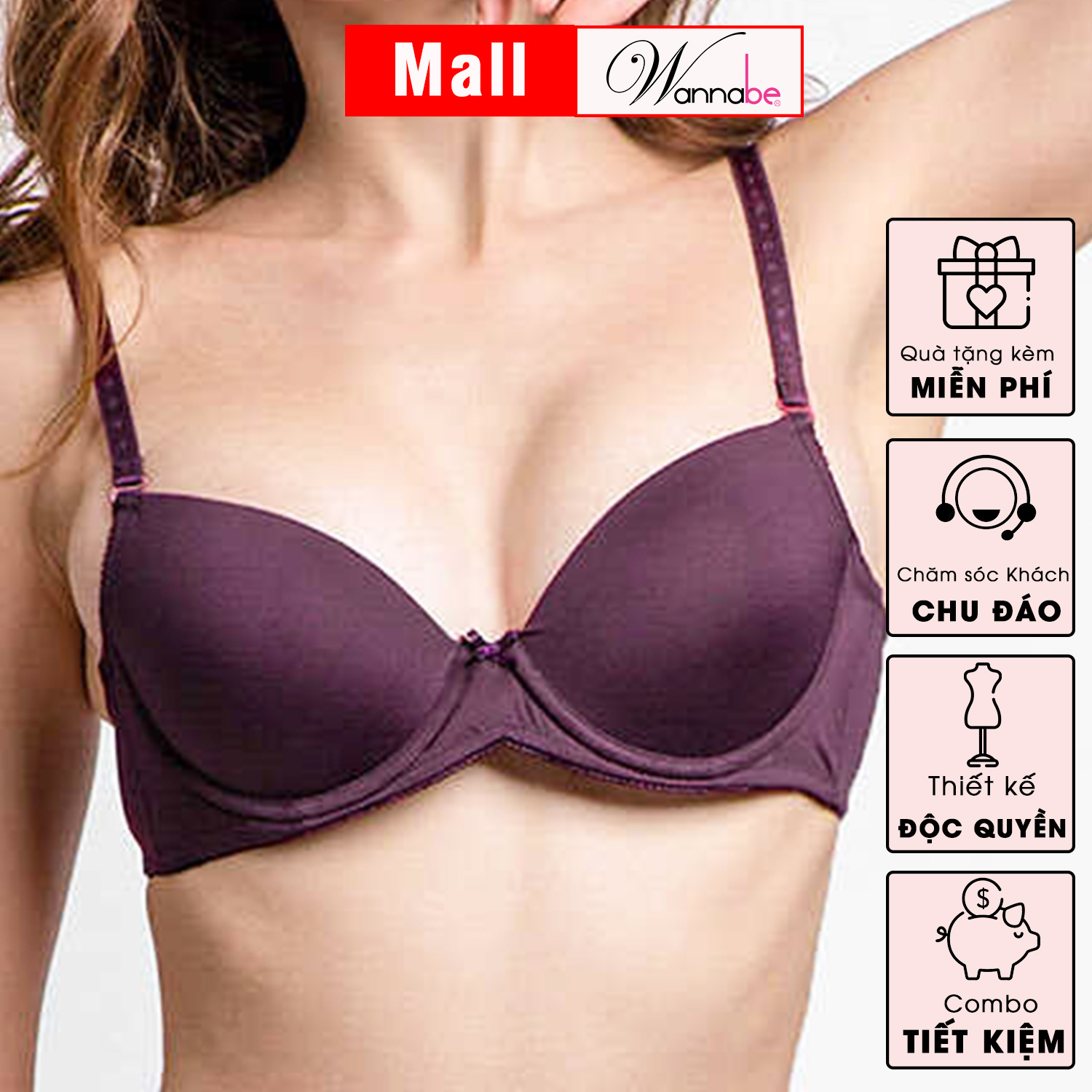 Dây vai tháo rời áo ngực WANNABE AN312