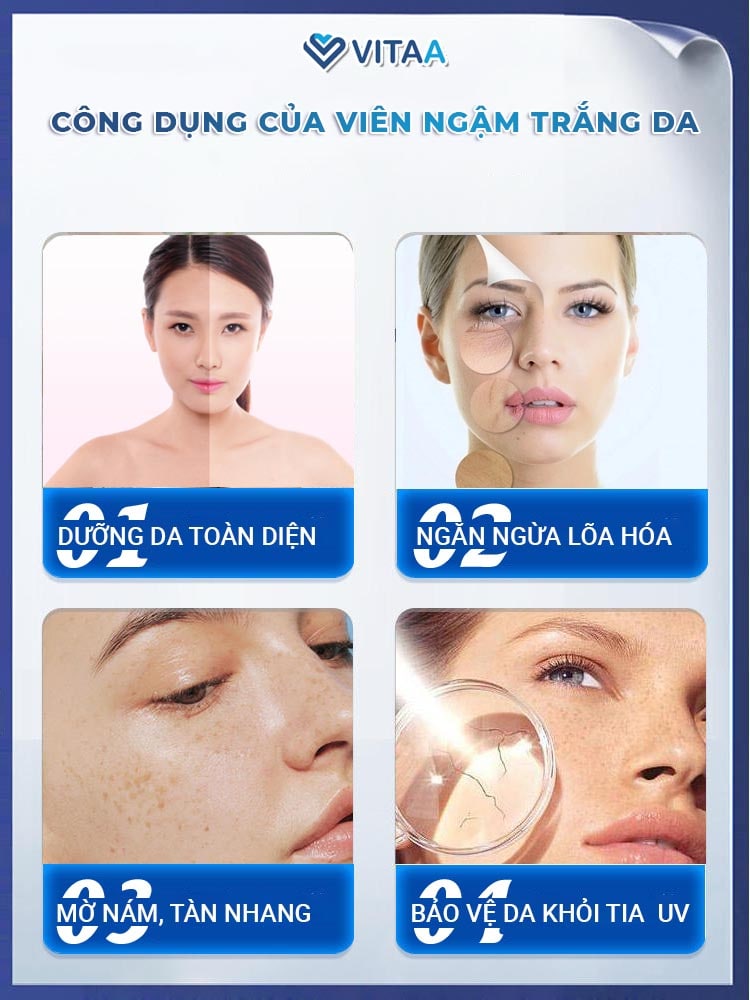Mô tả Viên Ngậm Trắng Da Dưới Lưỡi Glutathione 100mg Nhập Khẩu Italy - NTC Novelty Technology Care - 3
