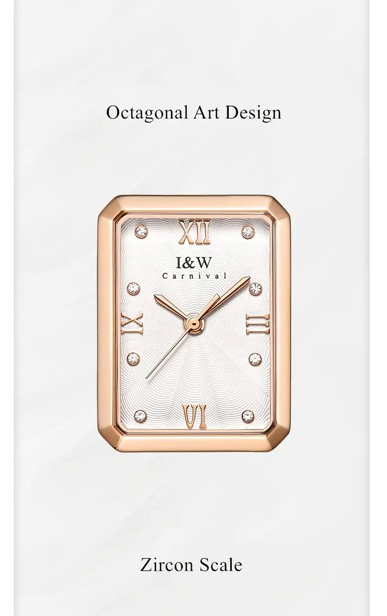 Đồng hồ nữ IW Carnival IW631L-1 trên tay