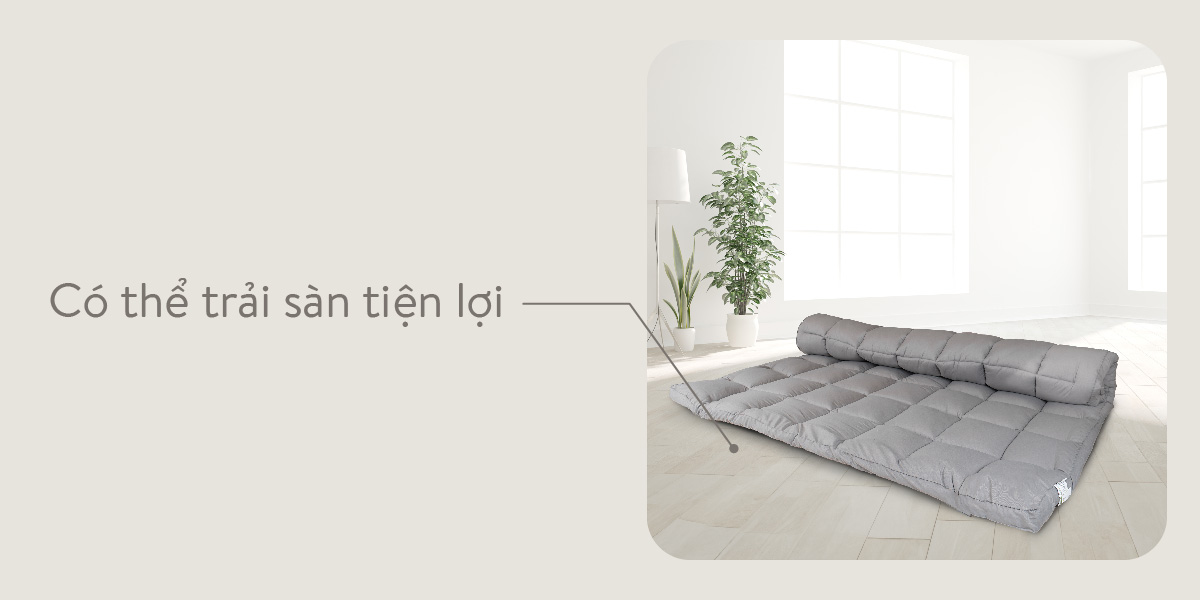 Mô tả Topper Đệm/Topper Nệm, Tăng tiện nghi EVERON (Dày), làm mềm đệm cao cấp - 4