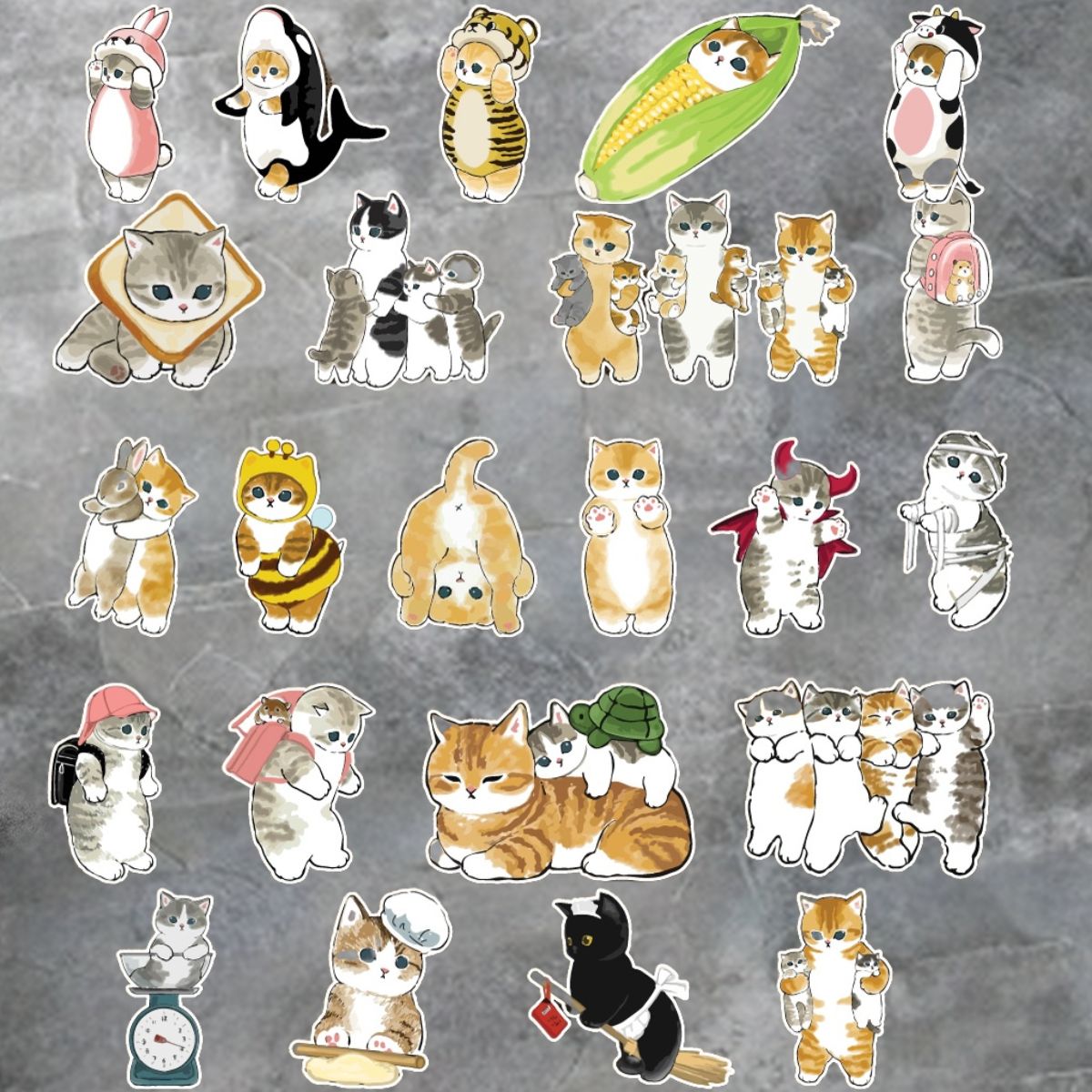 Mô tả Combo 14 Sticker dán mũ bảo hiểm, laptop chống nước cao cấp - 2