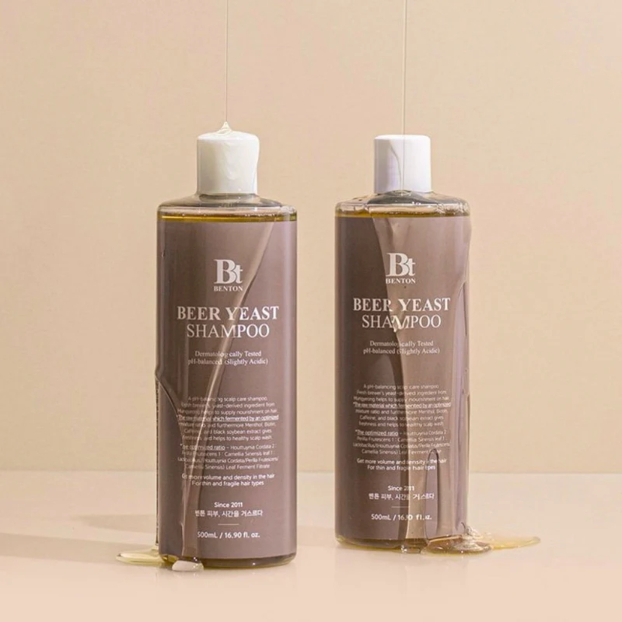 Dầu Gội giảm rụng tóc BENTON Chiết Xuất Men Bia BEER YEAST SHAMPOO 500ml |  Shopee Việt Nam