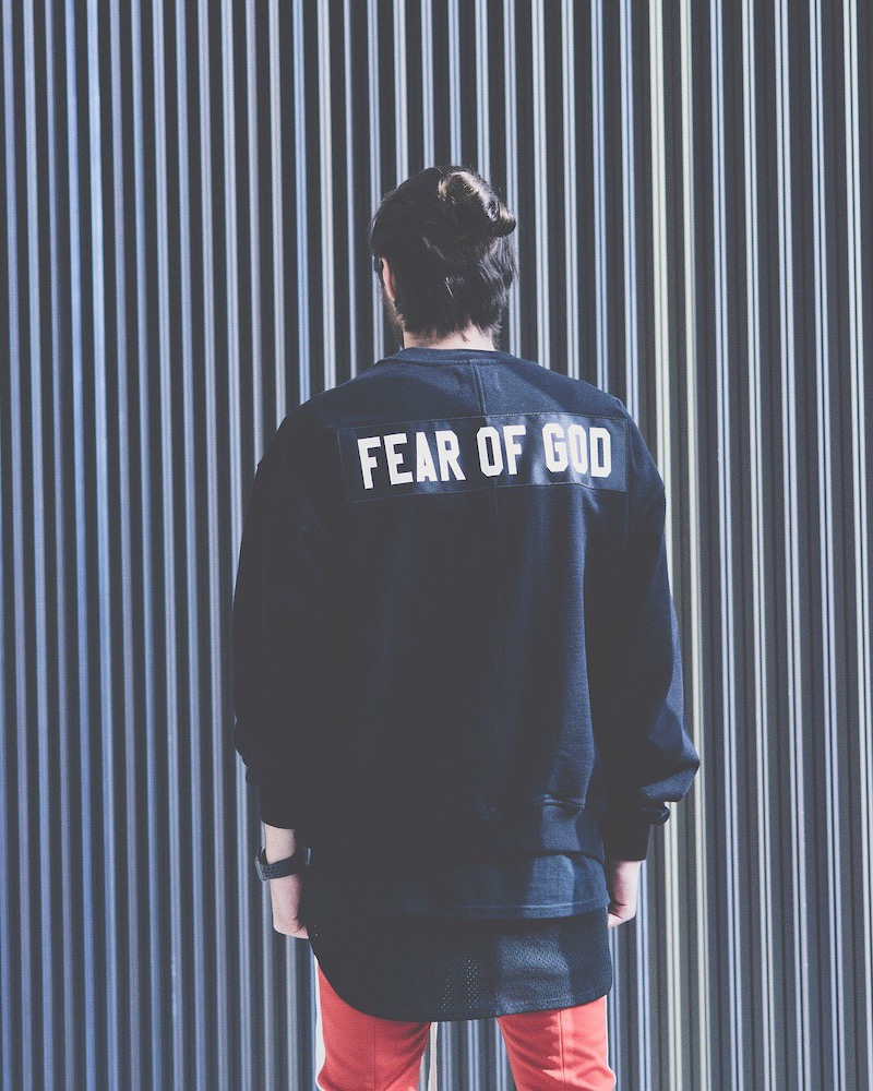 Fear of god hot sale heavy terry crewneck