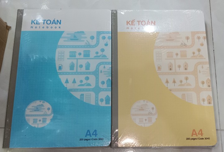 Mô tả Sổ ghi chép kế toán A4 Hải Tiến kẻ ngang bìa cứng chi tiêu tiết kiệm - Nhà Sách Tâm An - 2