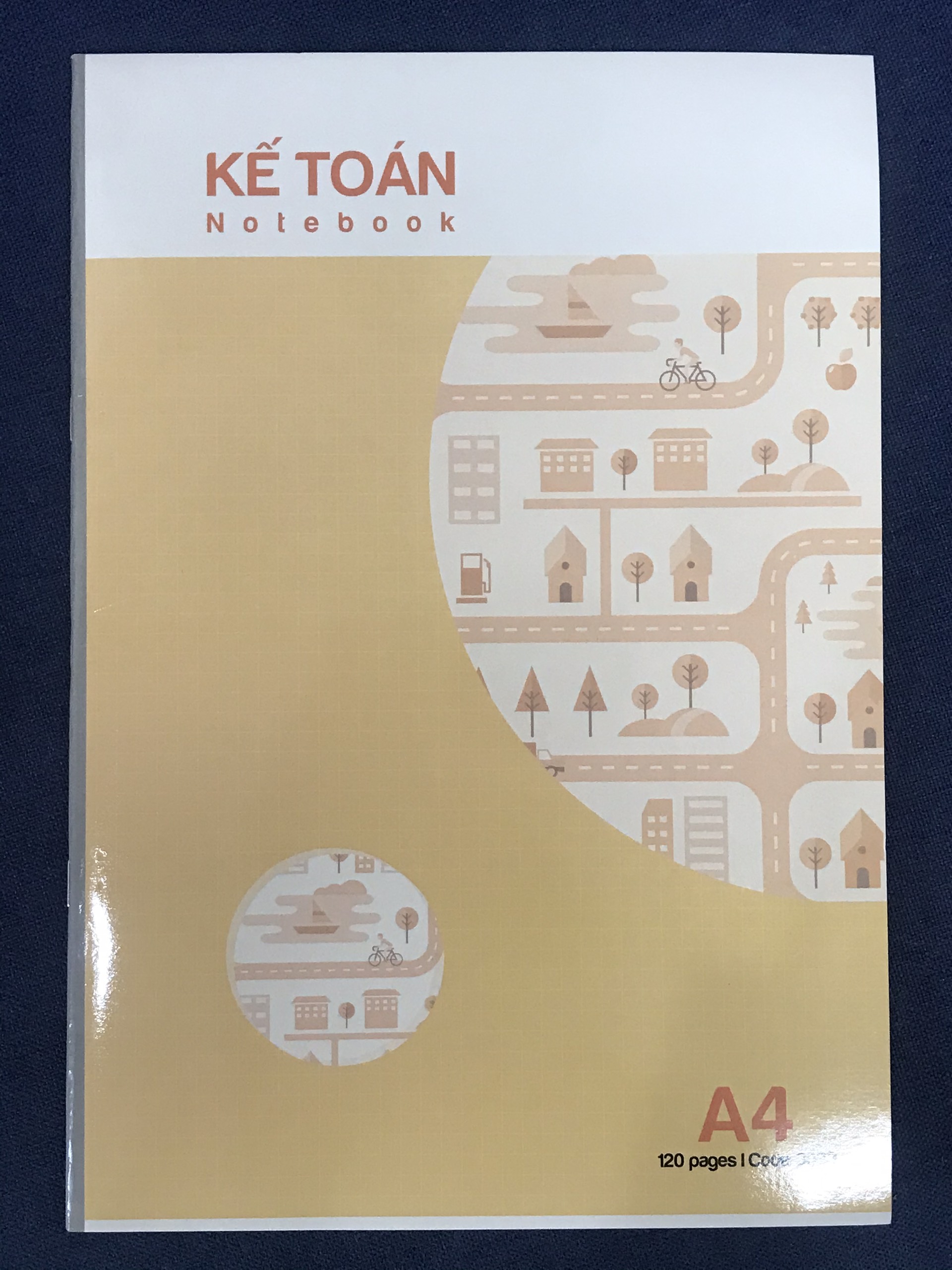 Mô tả Sổ ghi chép kế toán A4 Hải Tiến kẻ ngang bìa cứng chi tiêu tiết kiệm - Nhà Sách Tâm An - 3