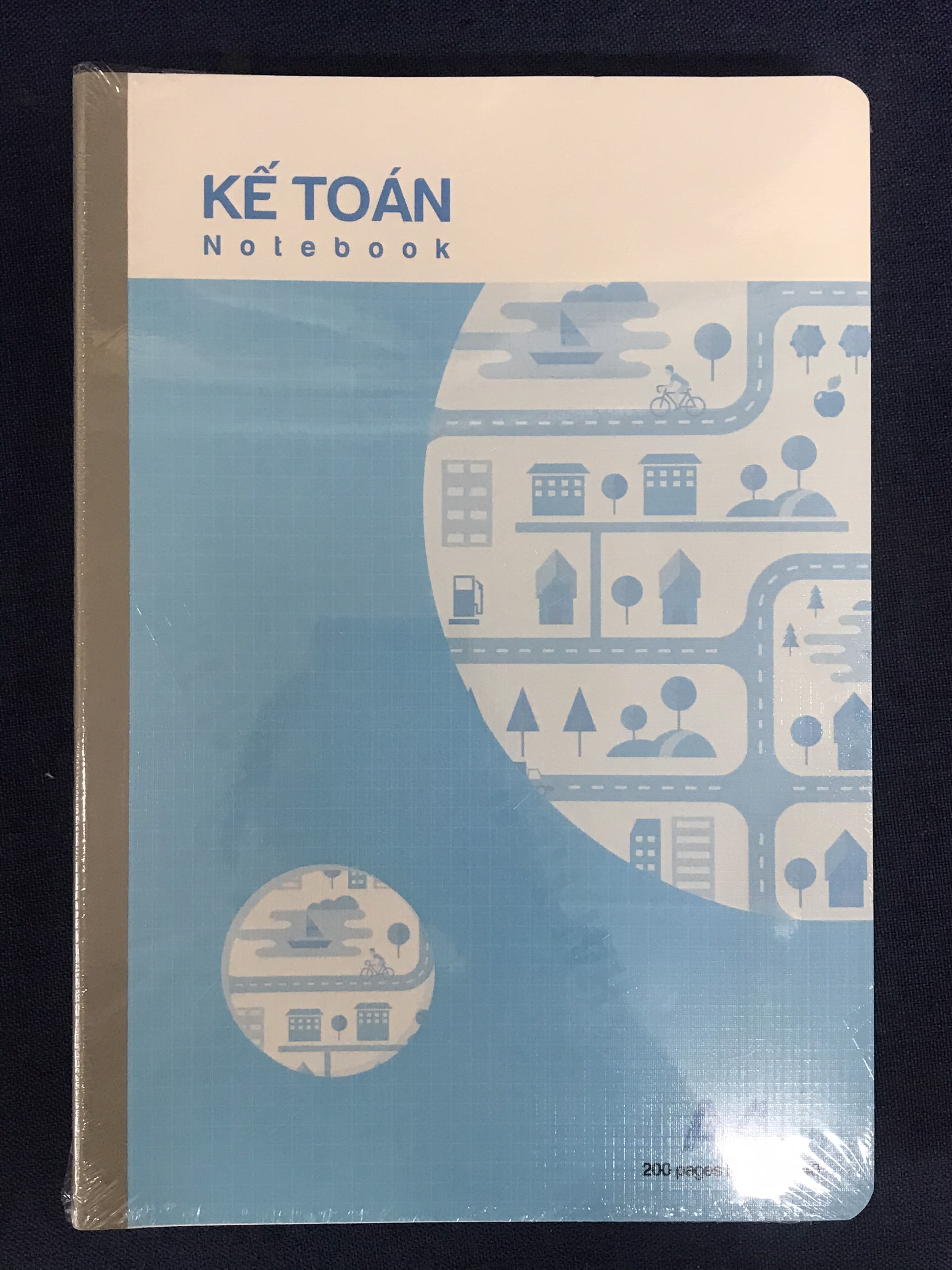 Mô tả Sổ ghi chép kế toán A4 Hải Tiến kẻ ngang bìa cứng chi tiêu tiết kiệm - Nhà Sách Tâm An - 4