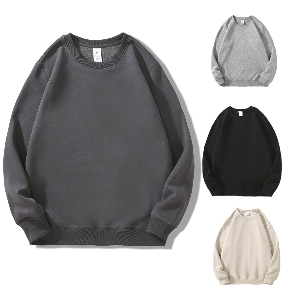 [XẢ KHO]Áo Sweater Trơn 4 Màu - Chất Nỉ Bông Cao Cấp Mền Mịn- SB01 ...