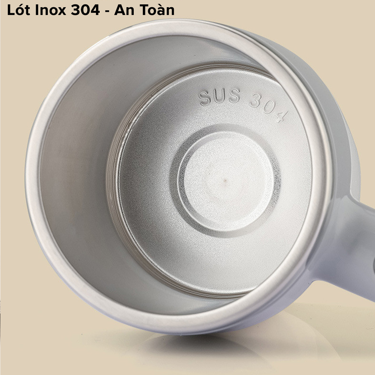 Mô tả Cốc Tự Khuấy Tự Động 380ml Giữ Nhiệt Cốc Pha Cà Phê Sữa Hoa Quả Cốc Khuấy Điện Bằng Thép Không Gỉ Chính Hãng Amalife - 4