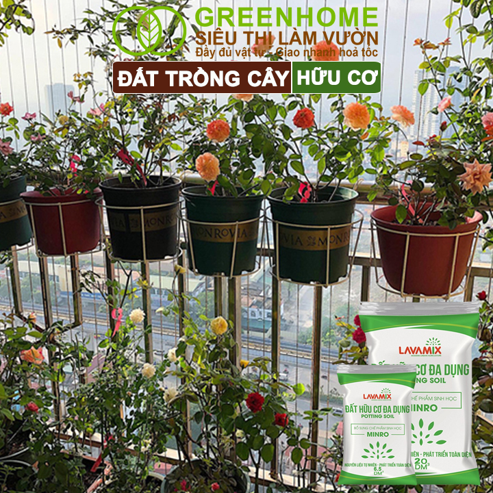 Thành phần Đất Trồng Cây Greenhome