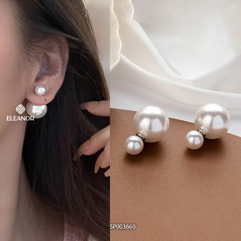 Mô tả Bông tai nữ chuôi bạc 925 Eleanor Accessories đa dạng kiểu dáng phụ kiện trang sức khuyên tai 3660 - 2