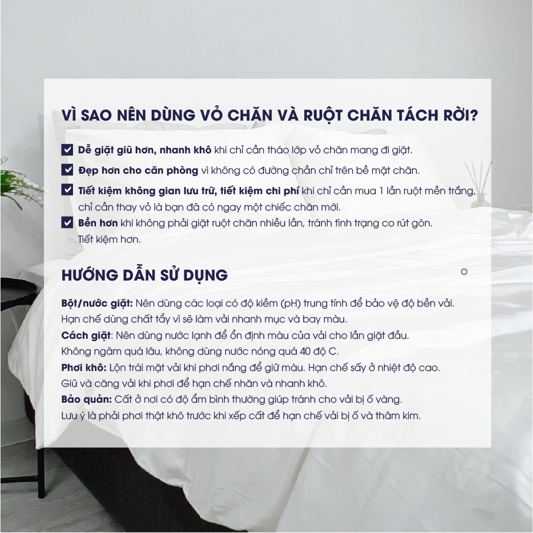 Mô tả Vỏ gối Cotton Tencel Châu Âu cao cấp Changmi Bedding siêu mềm mượt và mát lạnh - 1 chiếc - 4